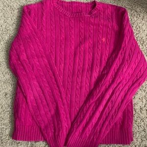 Ralph Lauren Cable Knit Sweater (pink)